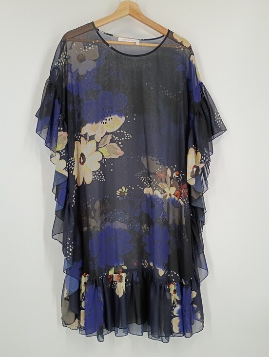 See By Chloe Dresses & Skirts - See By Chloe Sheer Floral Chiffon Dress